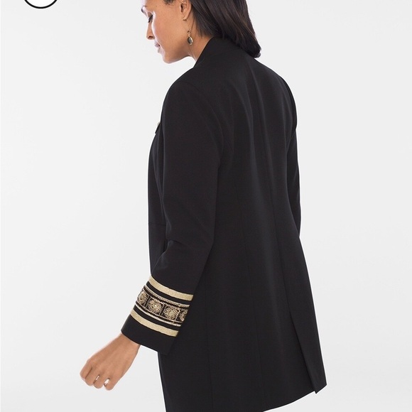 Chico’s Petite Cuff-Detail Jacket - Picture 3 of 10